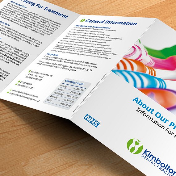 mini brochure design tower