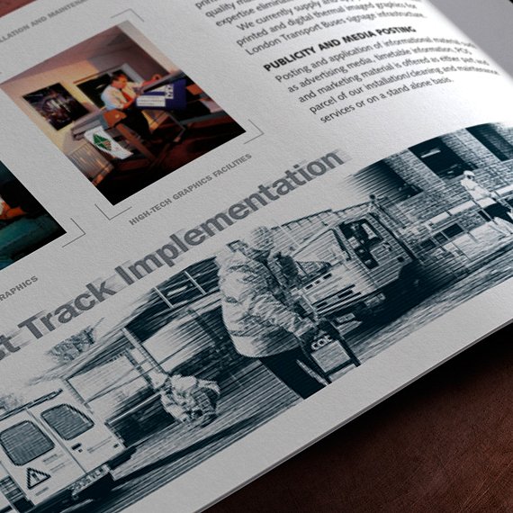 trueform group brochure design