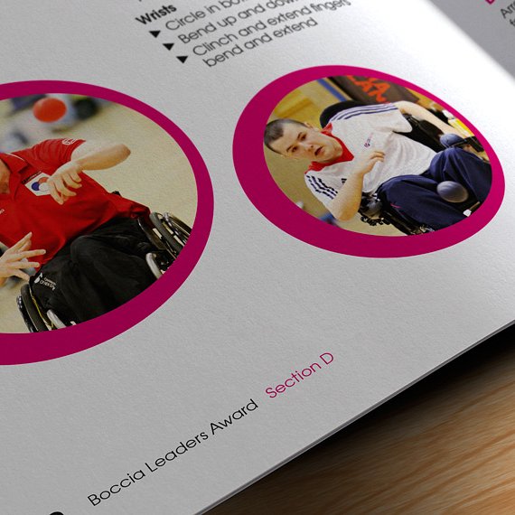 boccia england brochure design